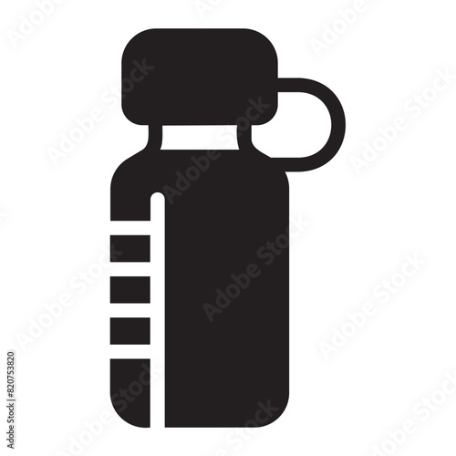 water bottle glyph icon