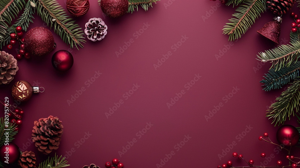 Merry Christmas and Happy New Year red Background Merry Christmas and Happy New Year red Background