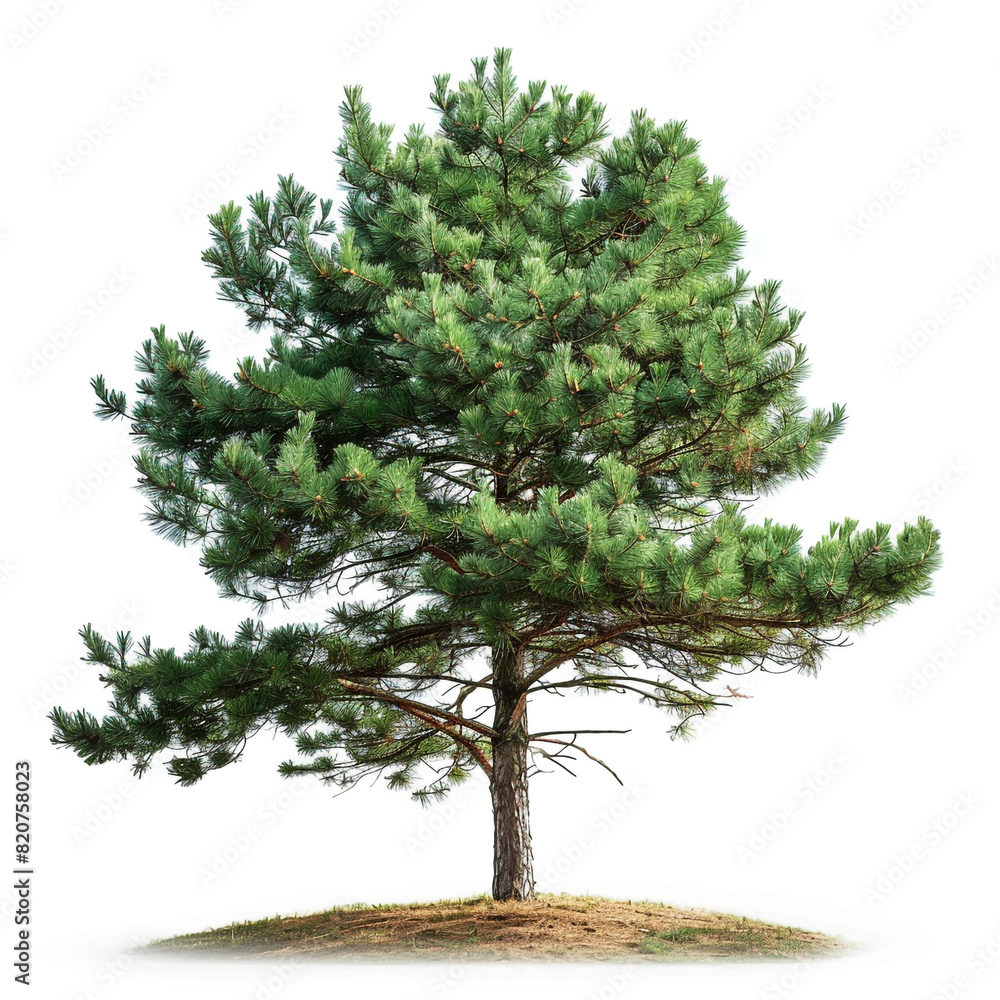 Obraz premium Isolated single tree greenery botanical