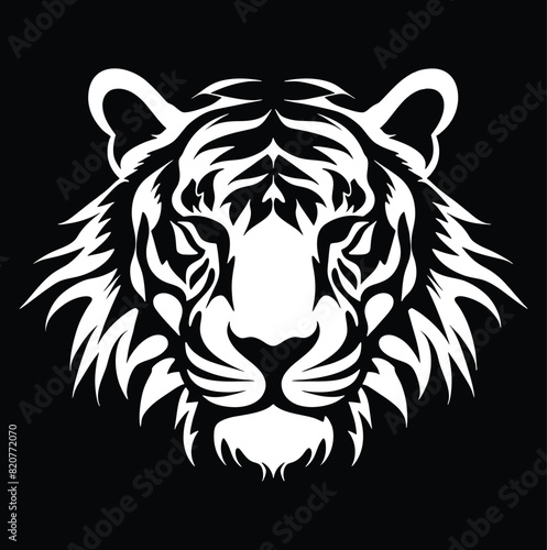 big tiger head