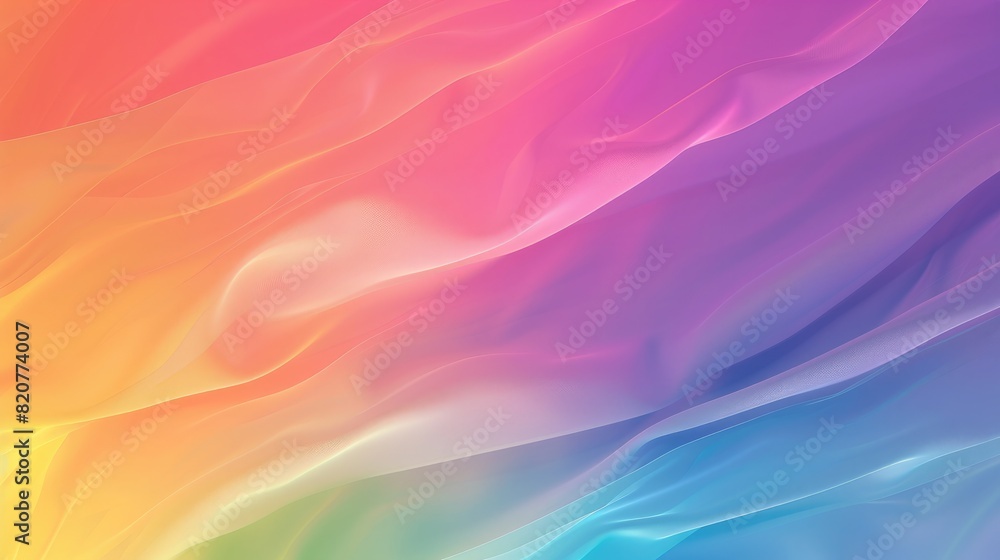 A vibrant rainbow flag background with soft gradients and ample copy space, symbolizing pride and inclusivity A vibrant rainbow flag background with soft gradients and ample copy space, symbolizing pride and inclusivity