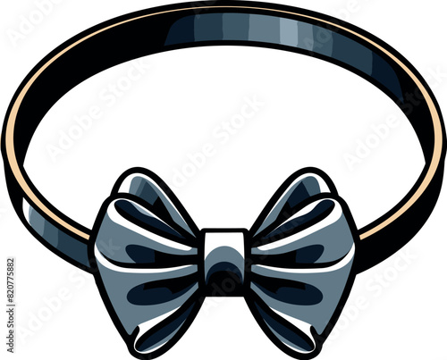 Vector illustration of a fashionable and stylish headband.