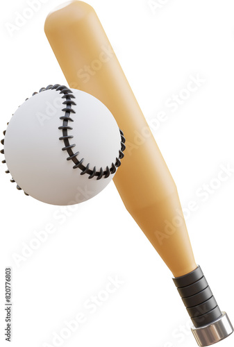 Photography Baseball sport 3d icon