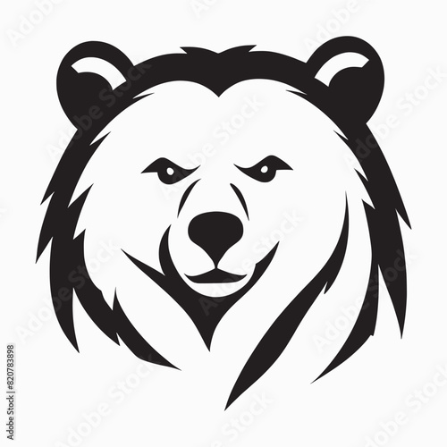 The bear stared angrily