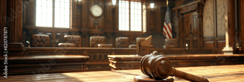 Courtroom Scene, Gavel of Ethics