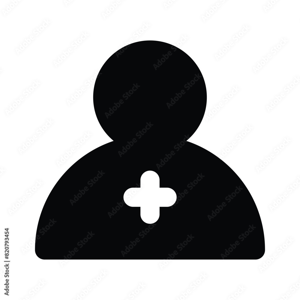A professional avatar of medical icon vector trendy design medical doctor A professional avatar of medical icon vector trendy design medical doctor