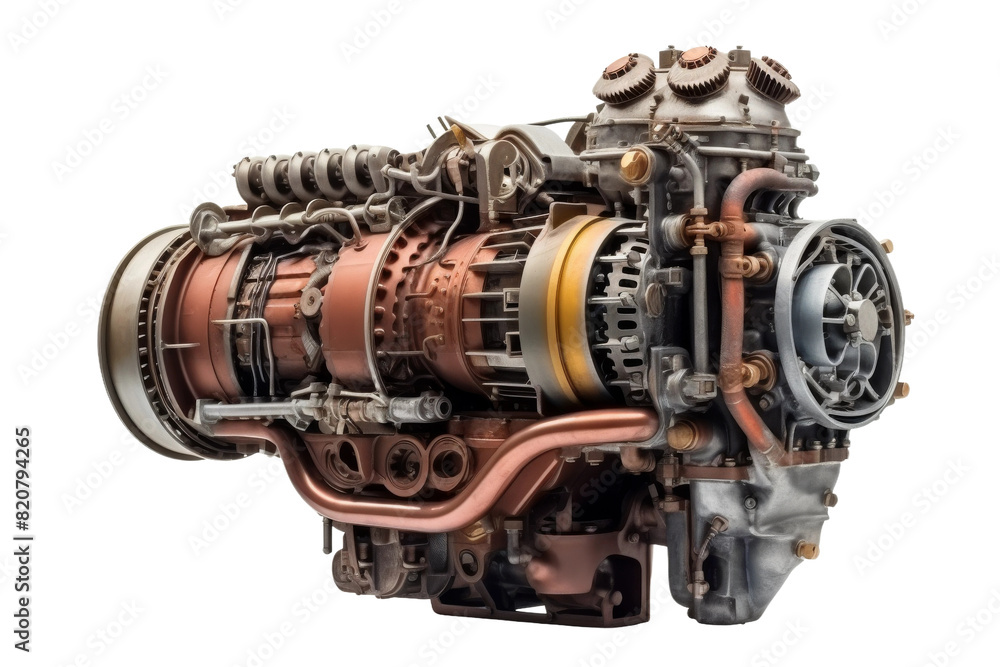 Whispering Machine: A Symphony of Power and Precision on a White or Clear Surface PNG Transparent Background. Whispering Machine: A Symphony of Power and Precision on a White or Clear Surface PNG Transparent Background.