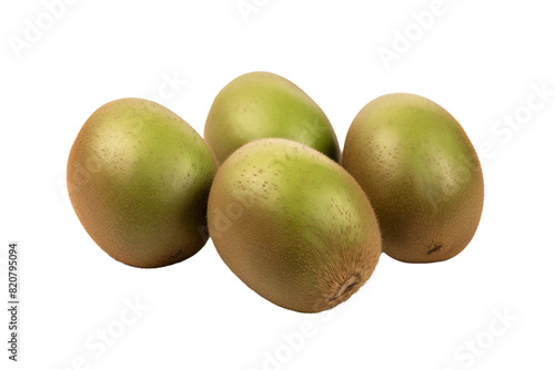 Towering Green Apples on a White or Clear Surface PNG Transparent Background.