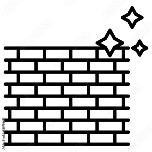 Cleaning Walls Icon