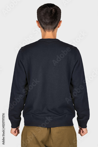 men fashion clothing on isolated background 
