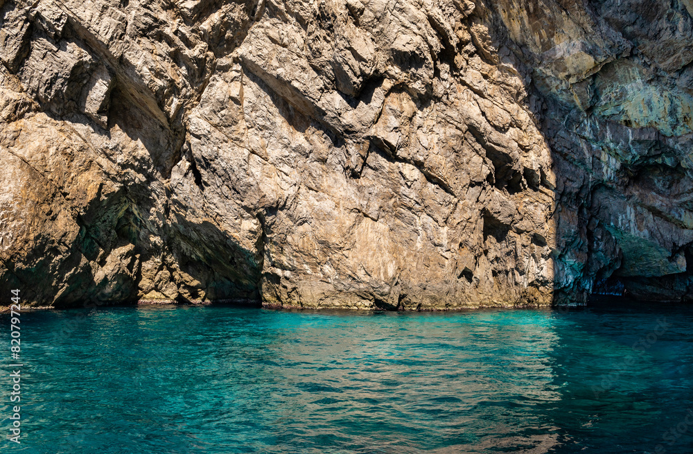 The wonderful island of Capri, amalfi coast, bay of naples, italy The wonderful island of Capri, amalfi coast, bay of naples, italy