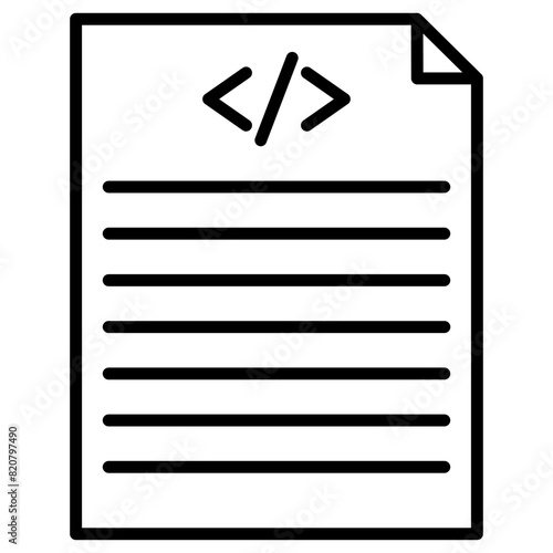 Test Script Icon