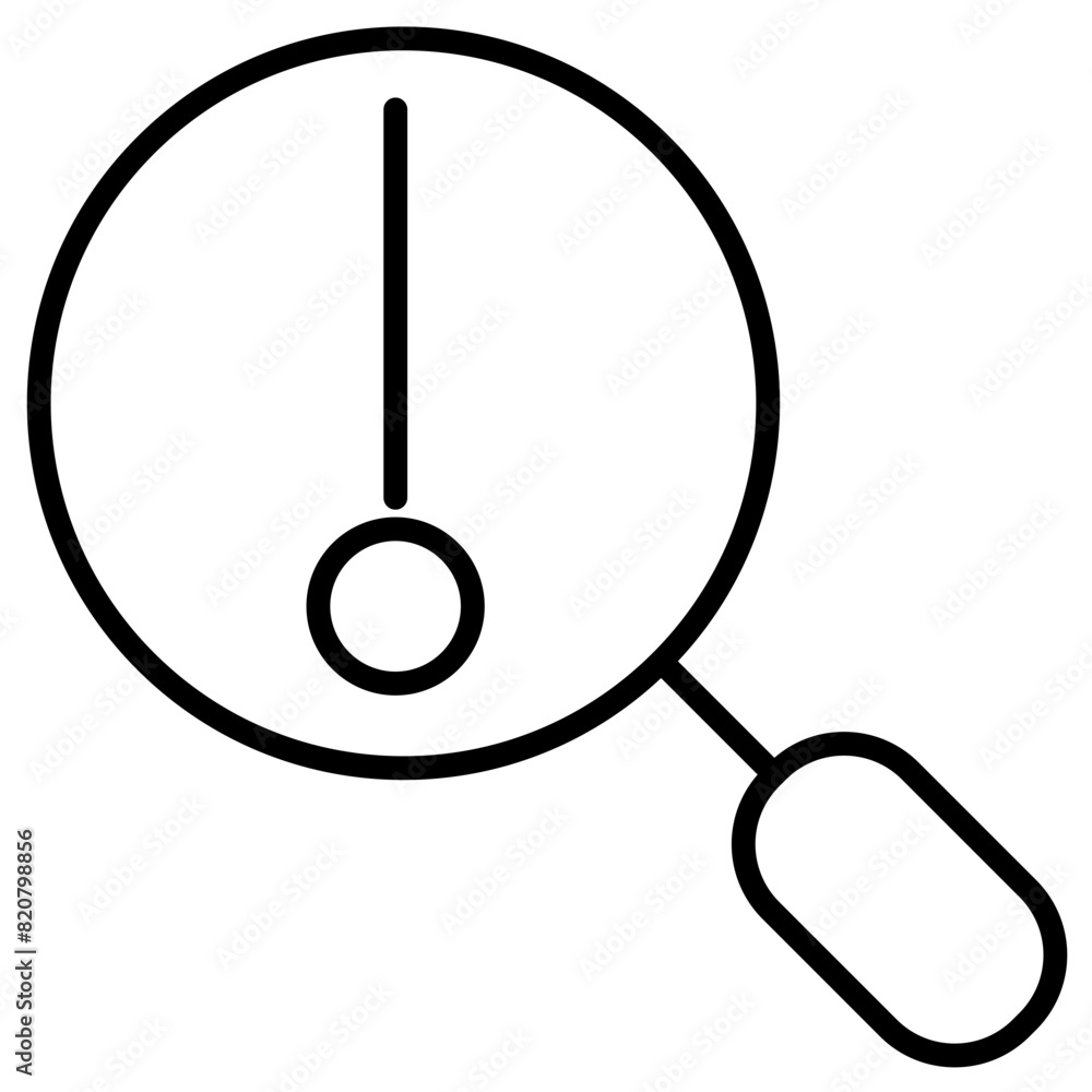 Incident Investigation Icon Incident Investigation Icon