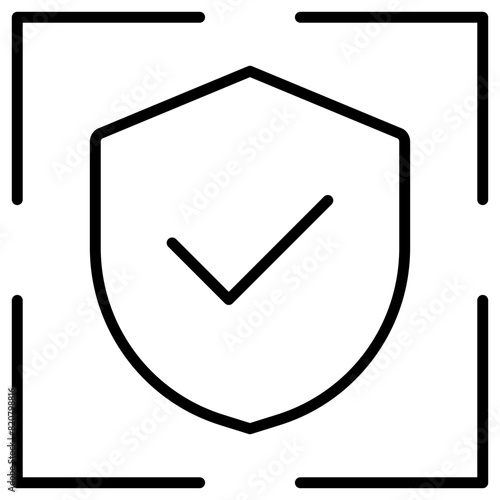 Perimeter Security Icon