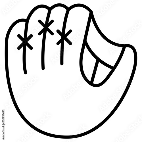 Baseball glove Icon