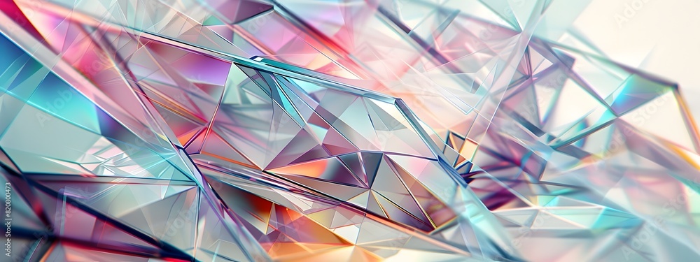 Labyrinth of Light A D of Iridescent Crystalline Structures with AvantGarde Architectural Influence Labyrinth of Light A D of Iridescent Crystalline Structures with AvantGarde Architectural Influence