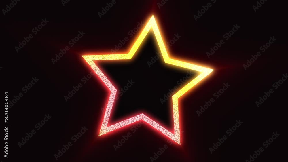 loop red yellow dark black background motion animation. the text space . gradient spinning star loop red yellow dark black background motion animation. the text space . gradient spinning star