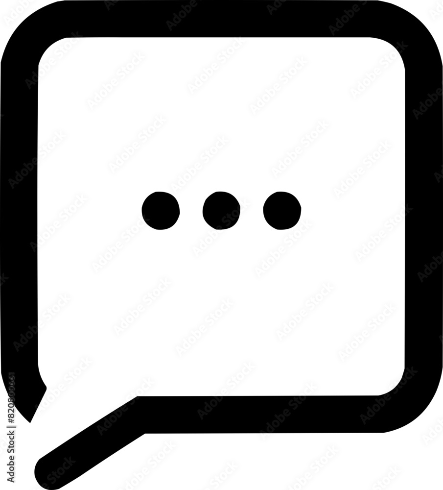 Speech bubble icon pictogram Speech bubble icon pictogram