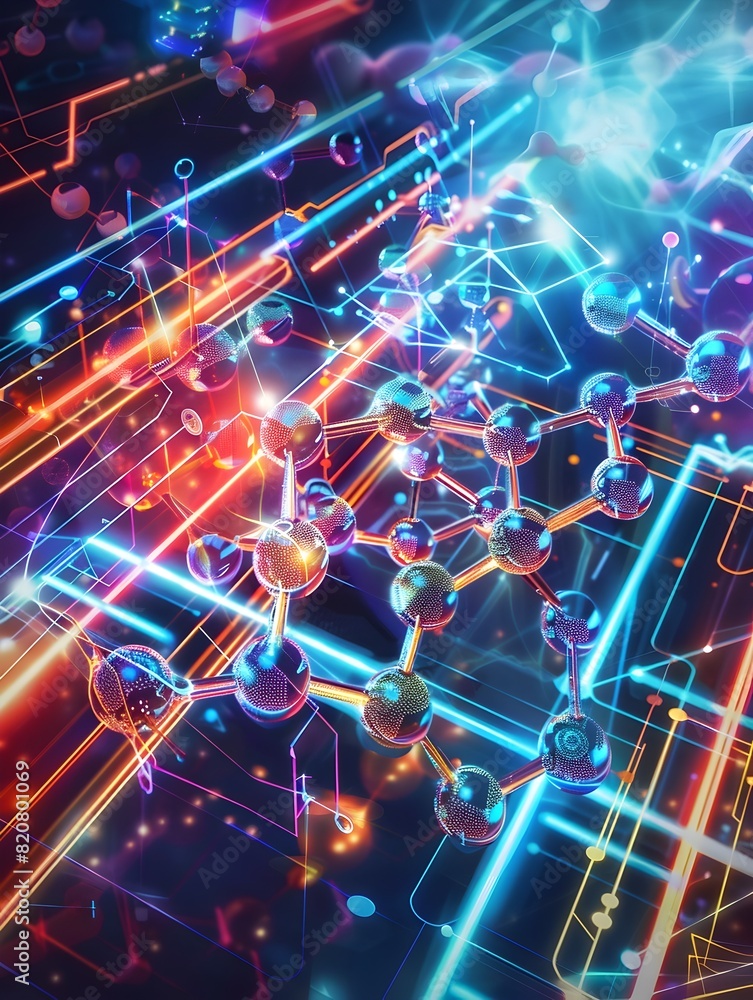 Holographic Molecular Projections A CuttingEdge of Atomic Schematics on a Futuristic Interface Holographic Molecular Projections A CuttingEdge of Atomic Schematics on a Futuristic Interface