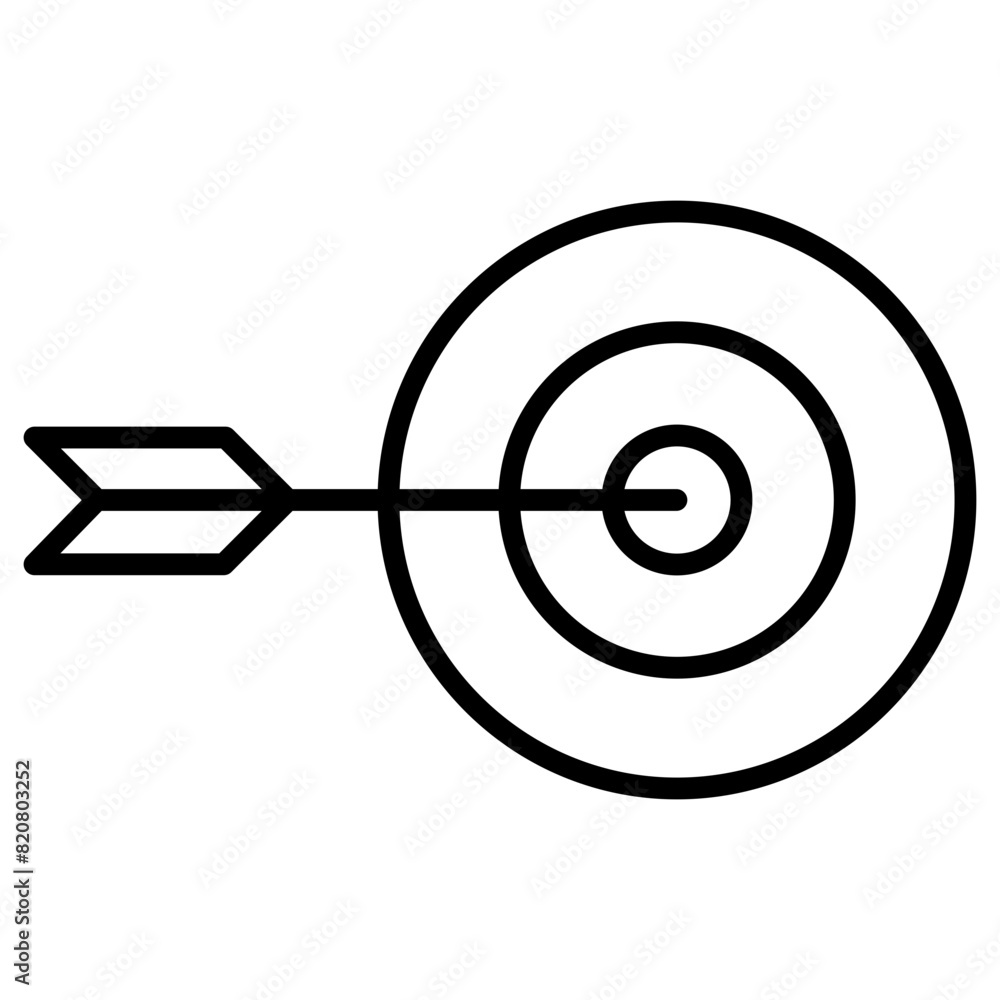 Archery Board Icon Archery Board Icon
