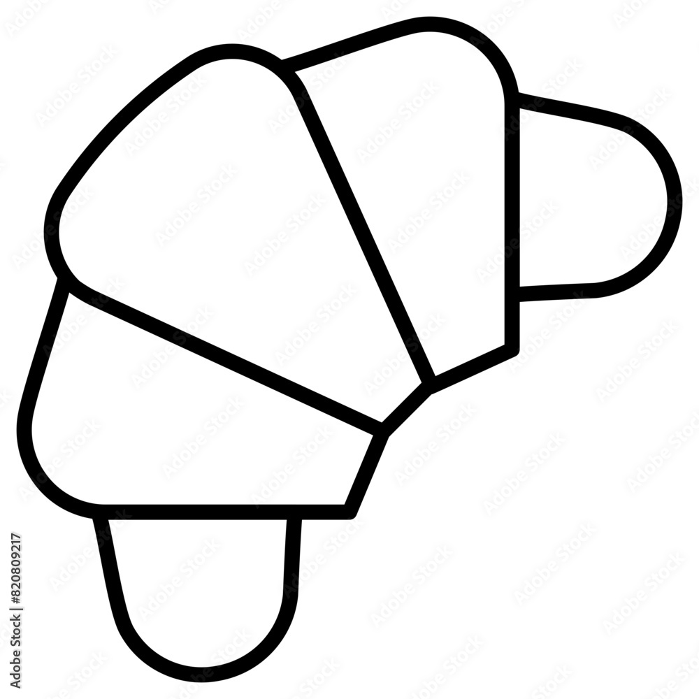 Croissant Icon Croissant Icon
