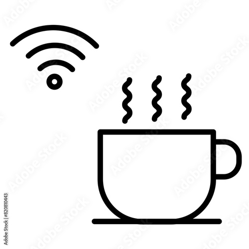 Cafe Wifi Icon
