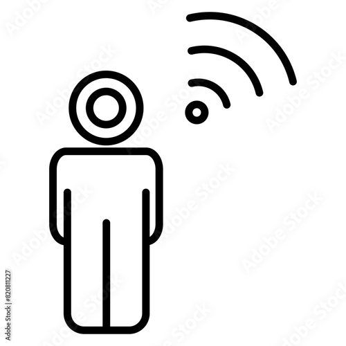 Motion Sensor Icon
