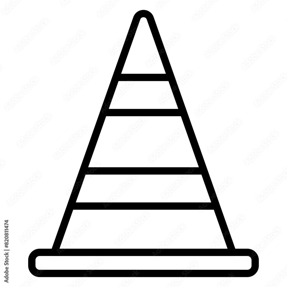 Traffic Cone Icon Traffic Cone Icon