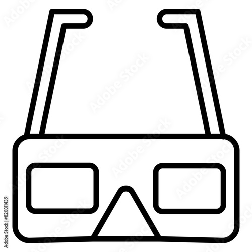 3d Glasses Icon