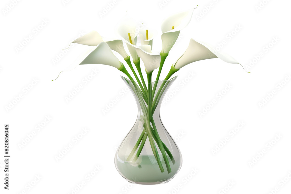 Ethereal Elegance in Glass on a White or Clear Surface PNG Transparent Background. Ethereal Elegance in Glass on a White or Clear Surface PNG Transparent Background.