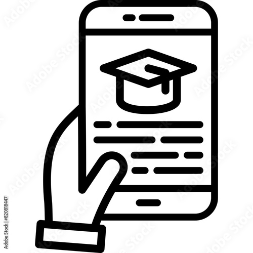E Learning Icon