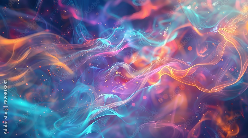 Abstract Colors Dance of Luminescence Abstract Colors Dance of Luminescence