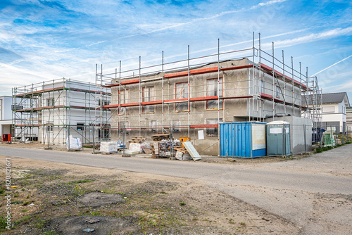 Baustelle im Neubaugebiet