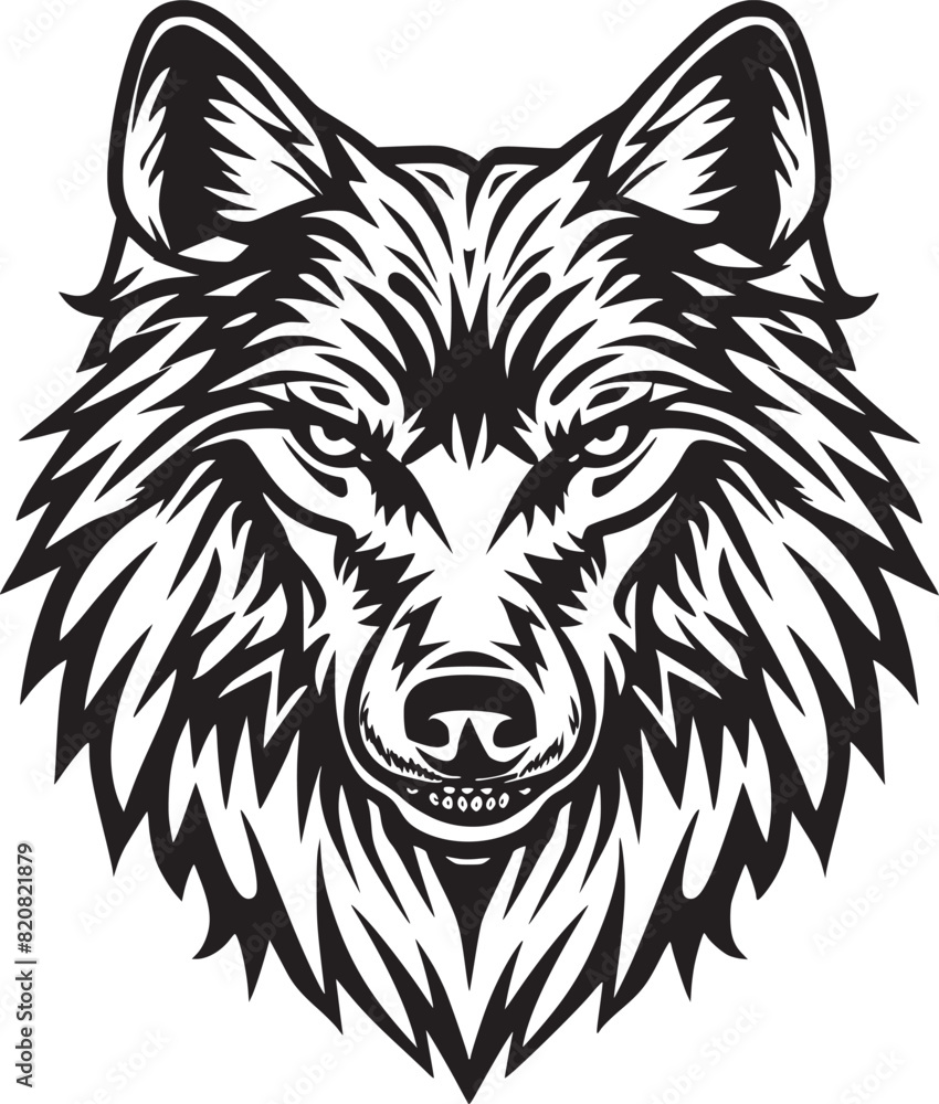 Wolf vector illustration Wolf vector illustration