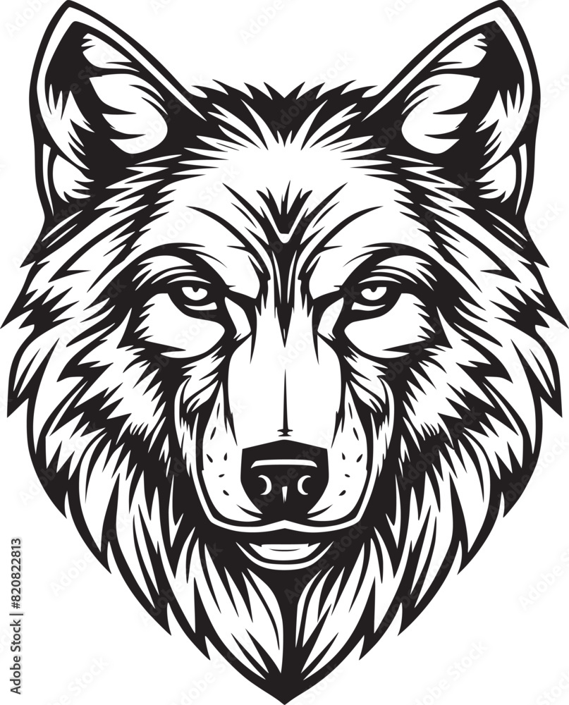 Wolf vector illustration Wolf vector illustration