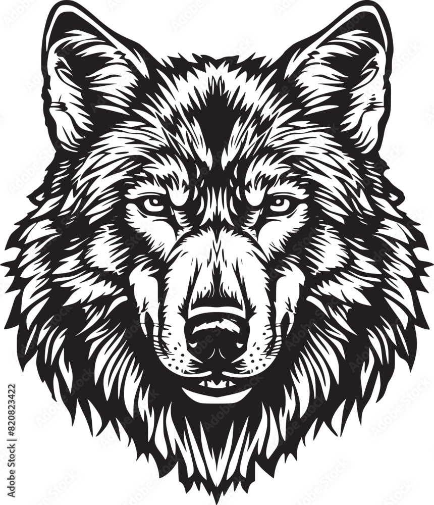 Wolf vector illustration Wolf vector illustration