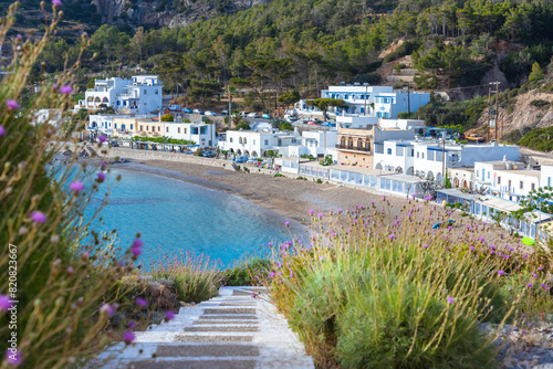 Kapsali village at Kithera island in Greece. photo