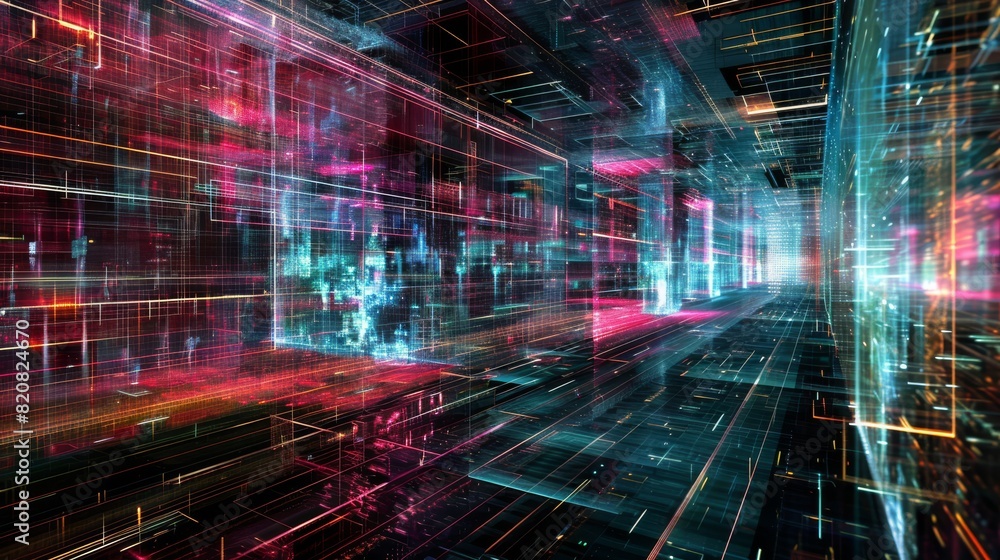 Abstract Structures Emerge from a Digital Matrix Abstract Structures Emerge from a Digital Matrix