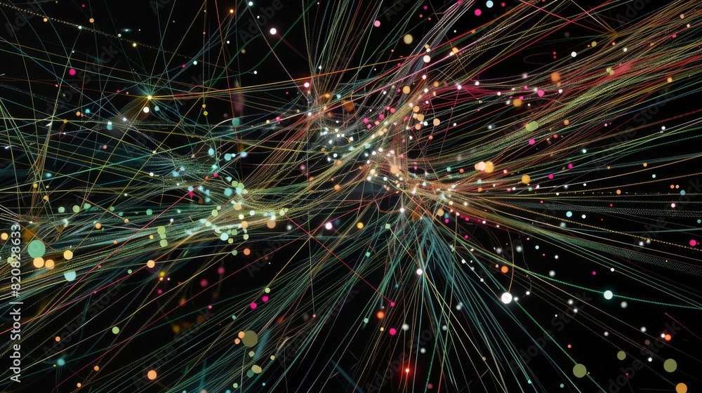 Data Constellation, A Network of Lines Maps the Future of Information Data Constellation, A Network of Lines Maps the Future of Information