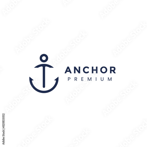 Anchor Logo Design illustration