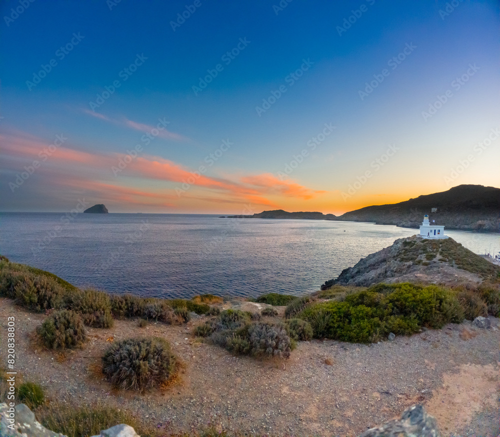 Kapsali village at Kithera island in Greece. Kapsali village at Kithera island in Greece.