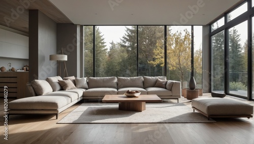 modern living roomminimalist furniture and sleek design