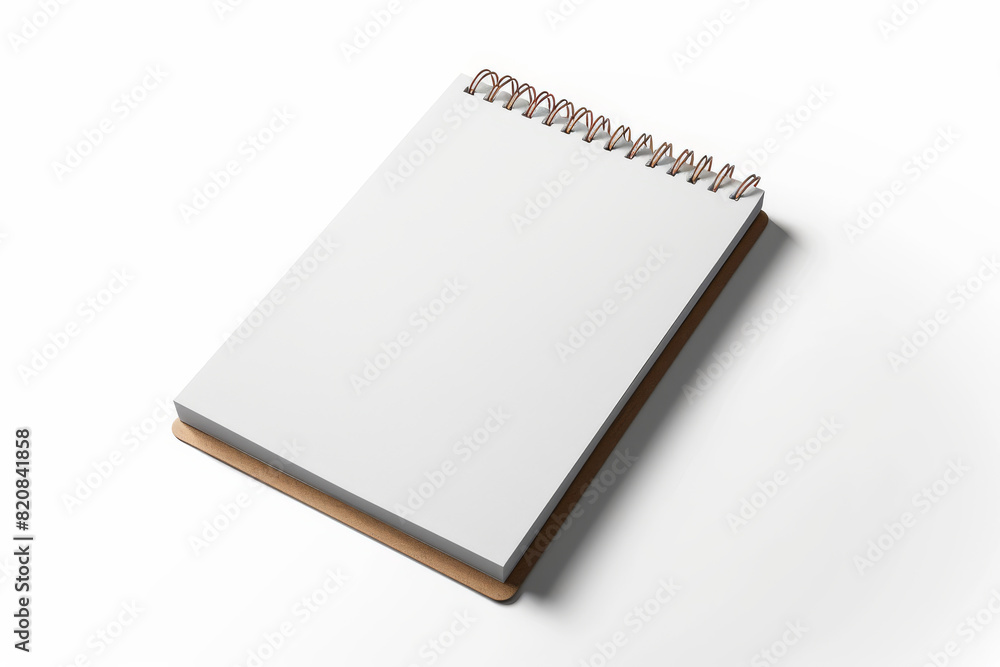 Spiral Notebook on White Surface Spiral Notebook on White Surface