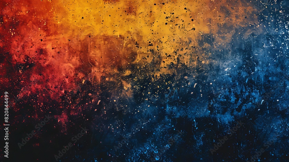 Fototapeta premium Lively abstract background with multicolored blurry textures
