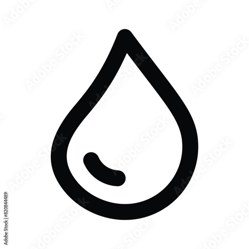 An isometric icon of blood drops in modern style, editable vector