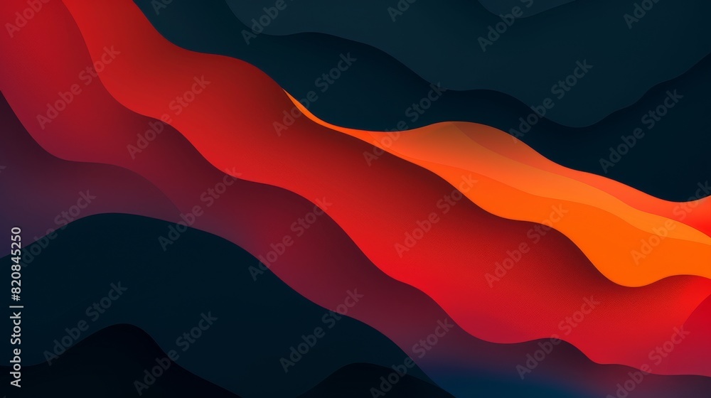 Fototapeta premium Background Dark Mode with an Abstract Gradient