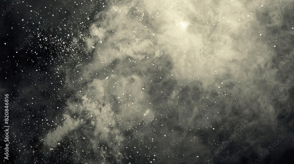 Abstract background with vintage Dust particle and dust grain texture grunge style. Generate AI