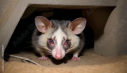 A Possum In A Flat Headed Cats Den © Ayleen