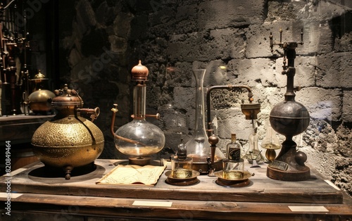 Antique Alembic Apparatus photo