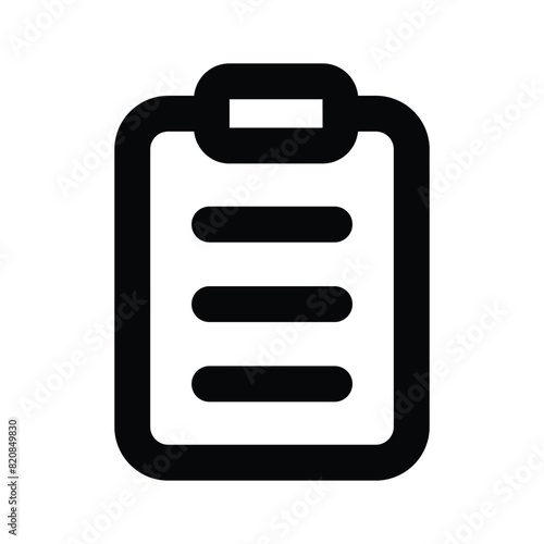 Editable design of Prescription medical, healthcare vector icon